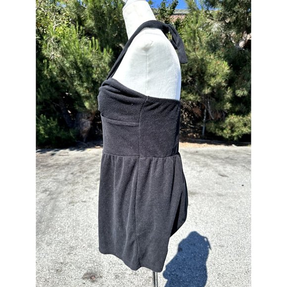 Wild Fable Romper Women Size Small Black Halter Neck Sleeveless Key hole Beach - Picture 3 of 13